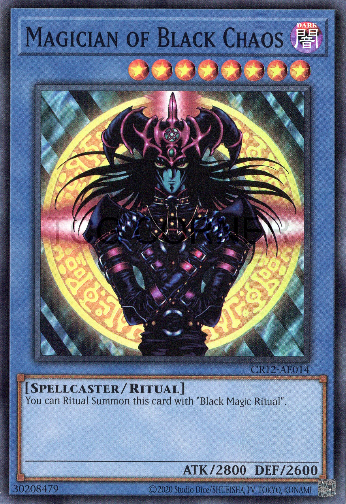 CR12-AE014 Magician of Black Chaos (SR)