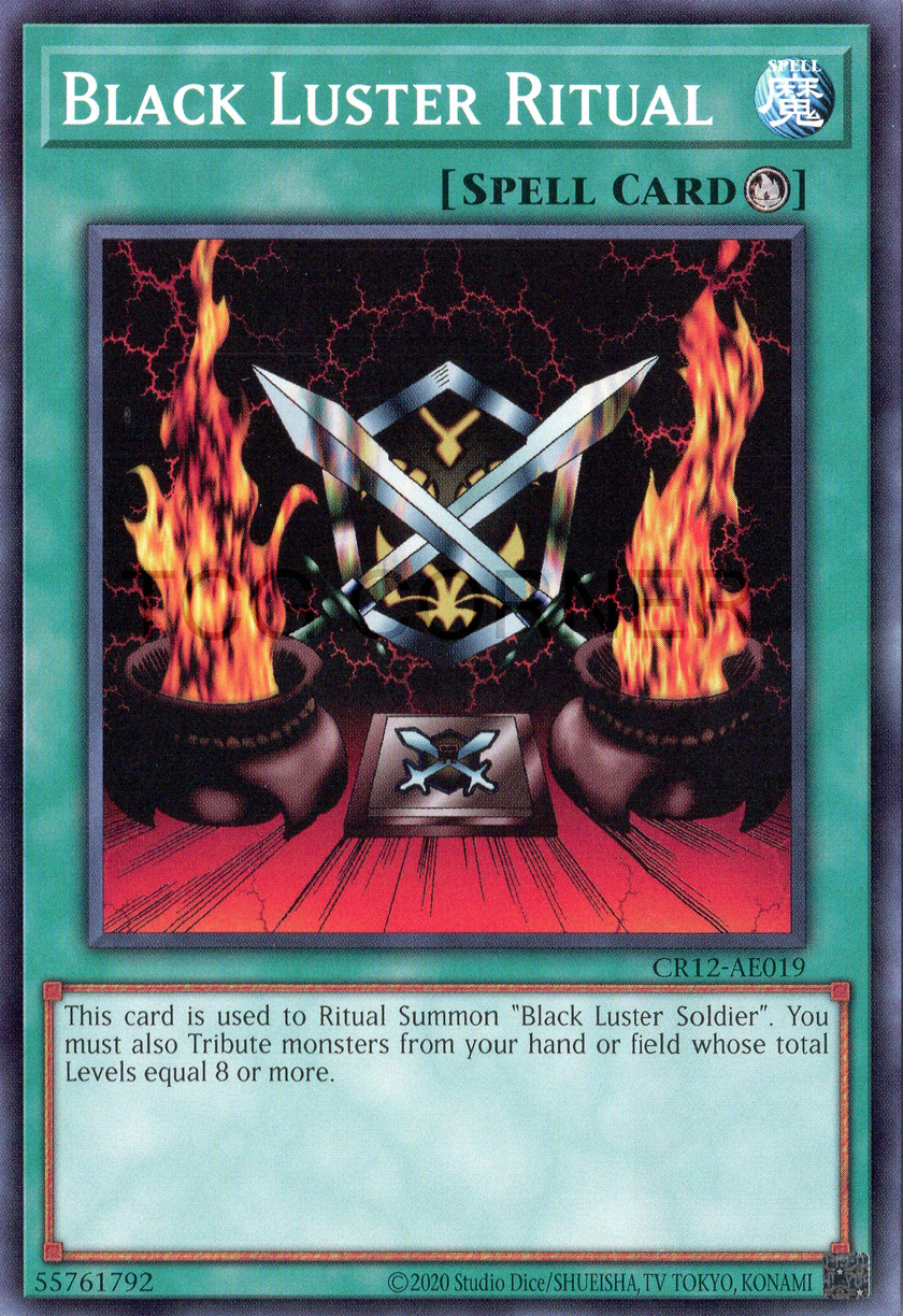 CR12-AE019 Black Luster Ritual (N)