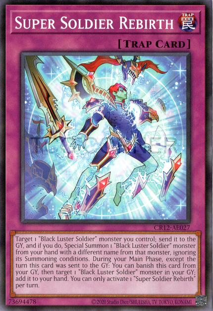 CR12-AE027 Super Soldier Rebirth (N)