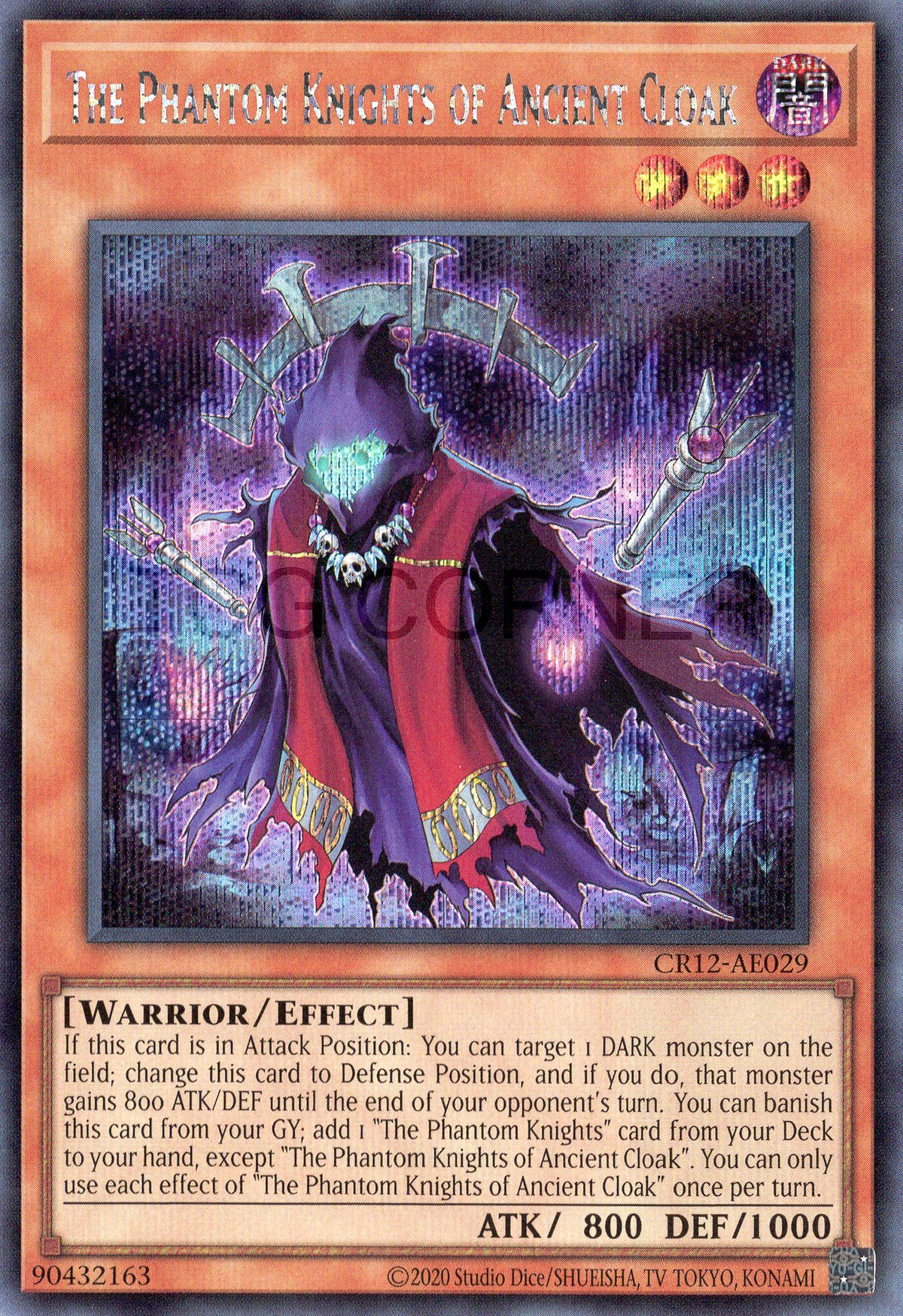 CR12-AE029 The Phantom Knights of Ancient Cloak (SER)