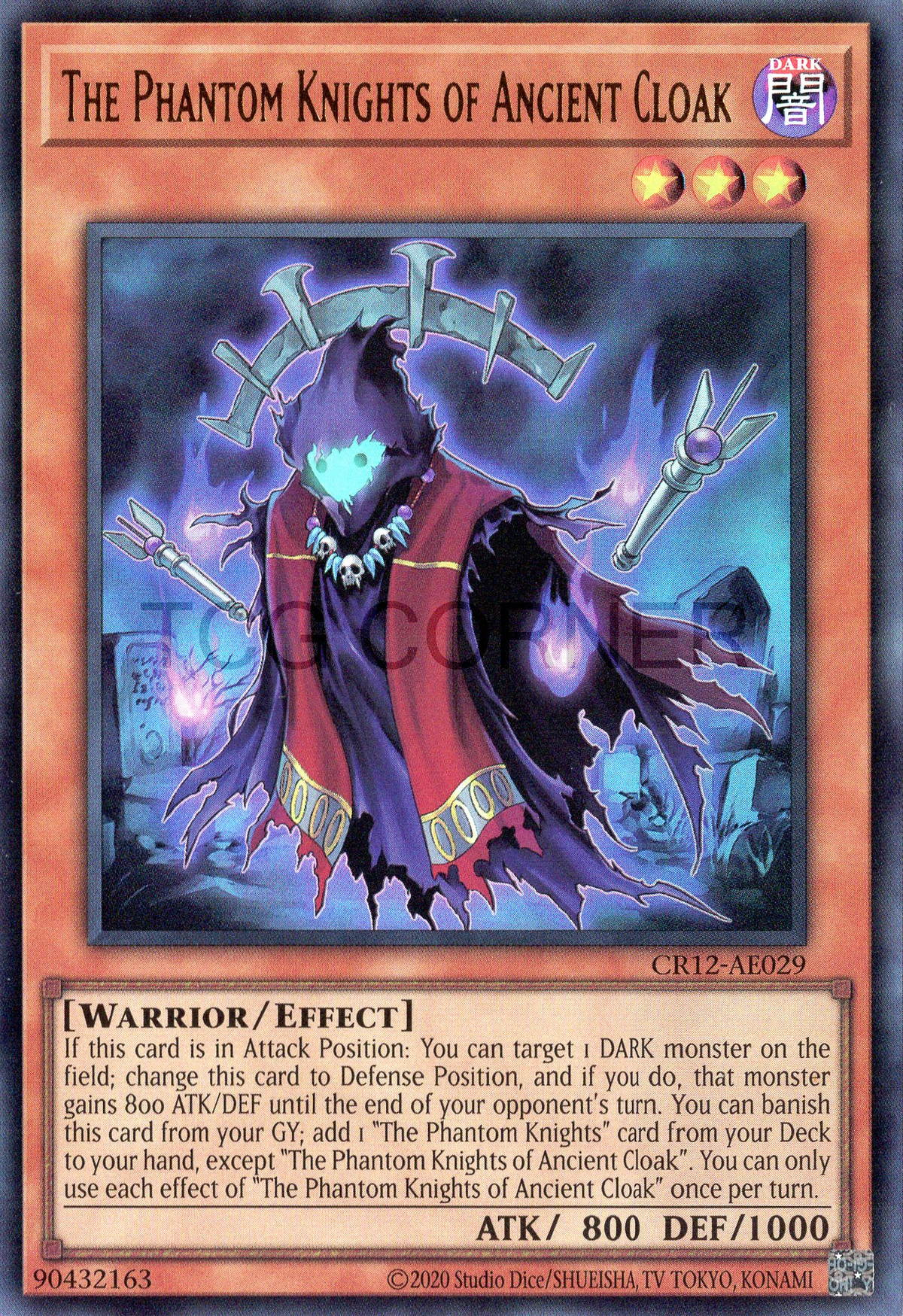 CR12-AE029 The Phantom Knights of Ancient Cloak (UR)