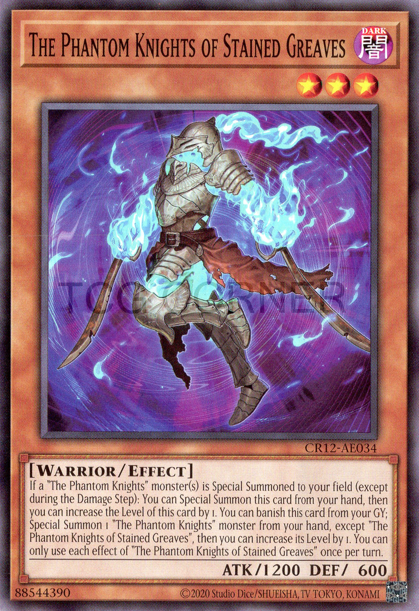 CR12-AE034 The Phantom Knights of Stained Greaves (N)