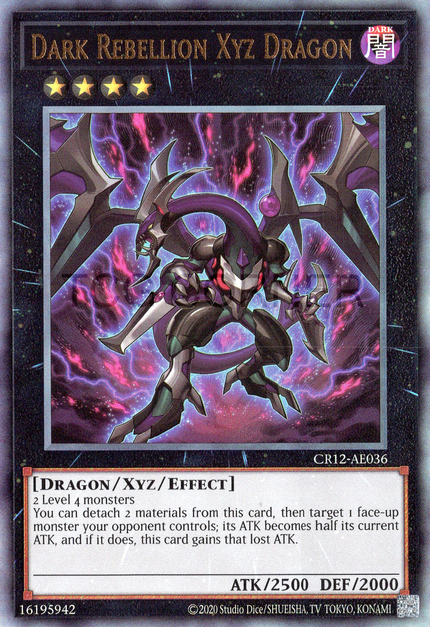 CR12-AE036 Dark Rebellion Xyz Dragon (UL)