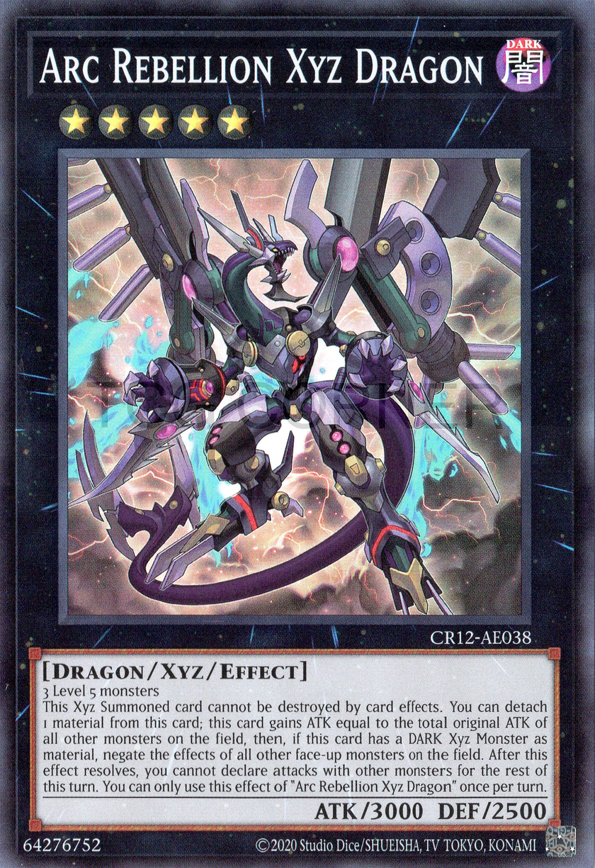 CR12-AE038 Arc Rebellion Xyz Dragon (SR)