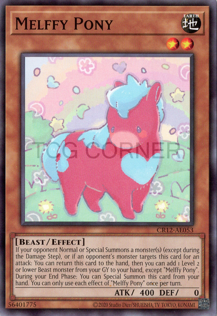 CR12-AE053 Melffy Pony (N)