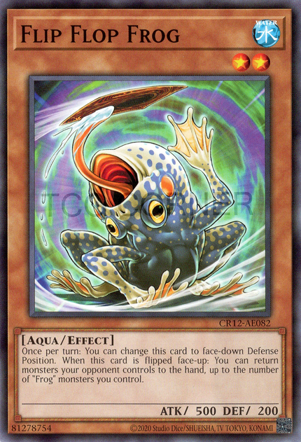 CR12-AE082 Flip Flop Frog (N)