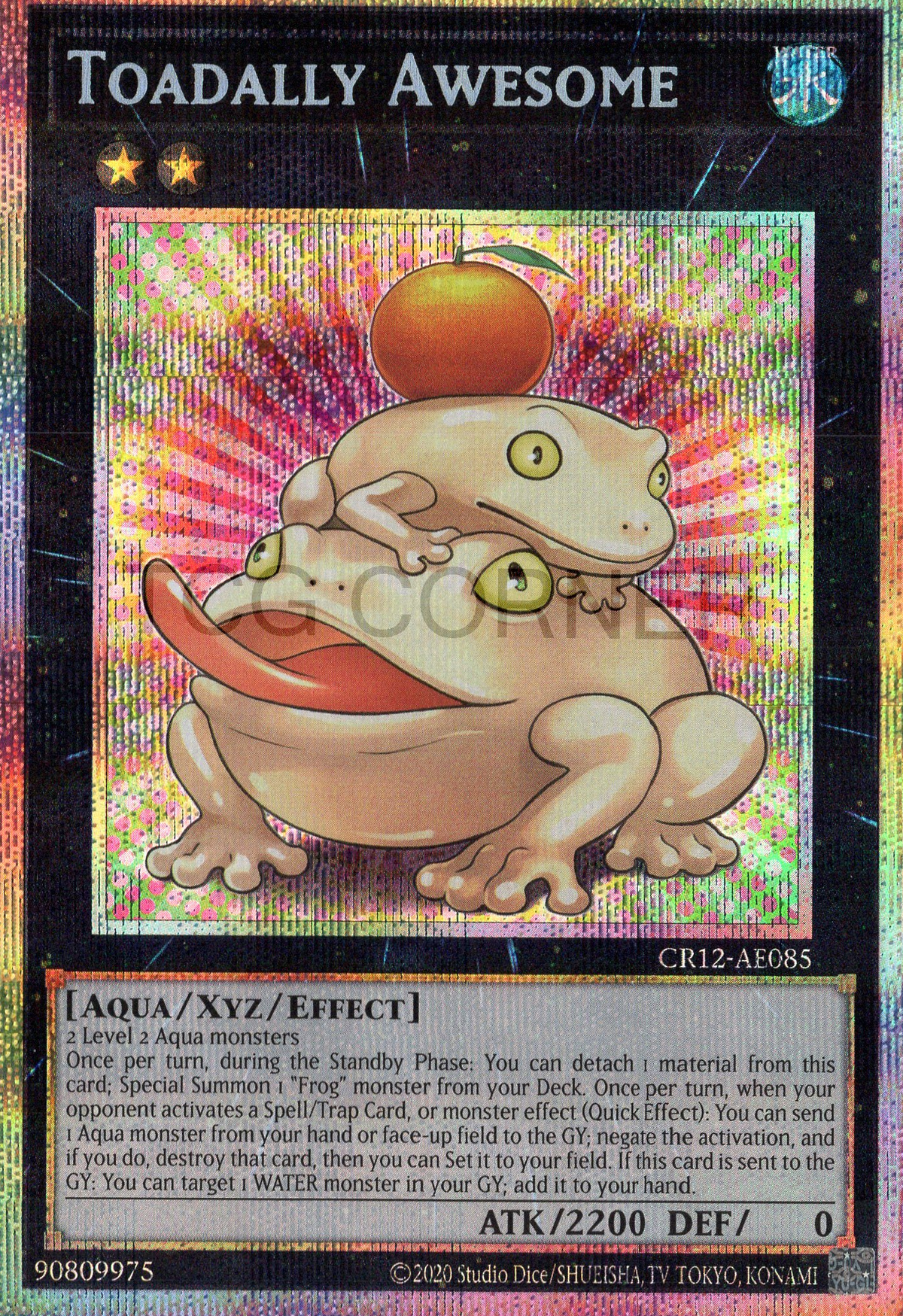 CR12-AE085 Toadally Awesome (PSER)