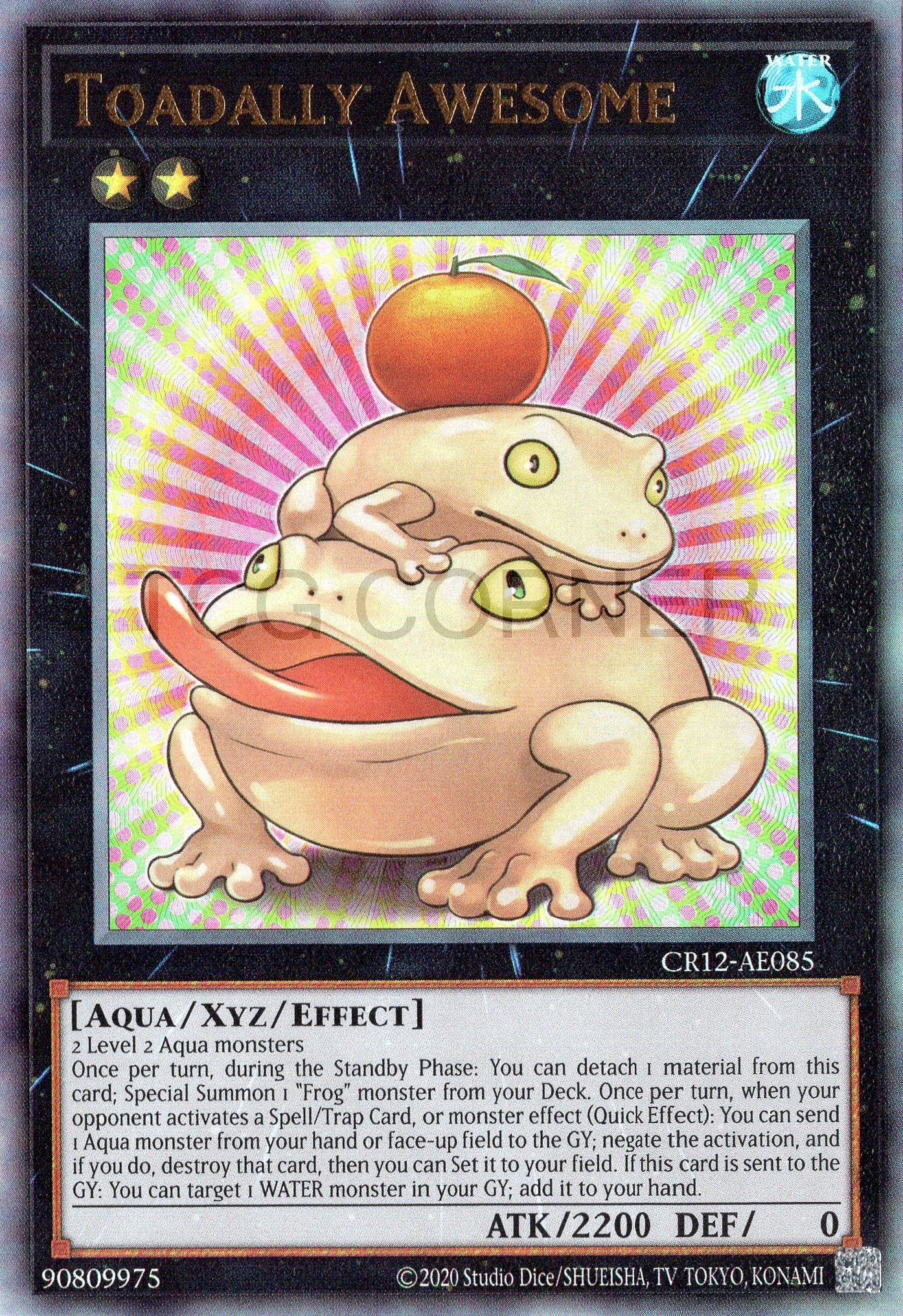 CR12-AE085 Toadally Awesome (UL)