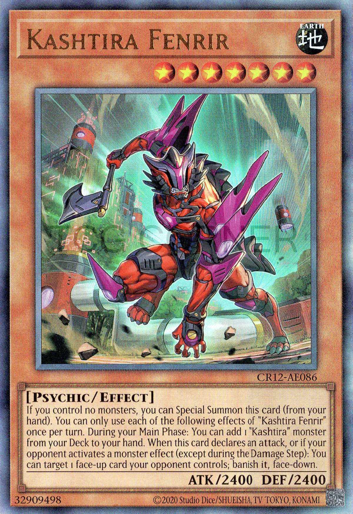 CR12-AE086 Kashtira Fenrir (UL)