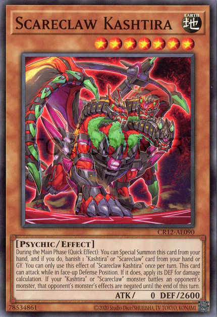 CR12-AE090 Scareclaw Kashtira (N)