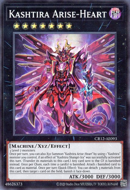 CR12-AE093 Kashtira Arise-Heart (SR)