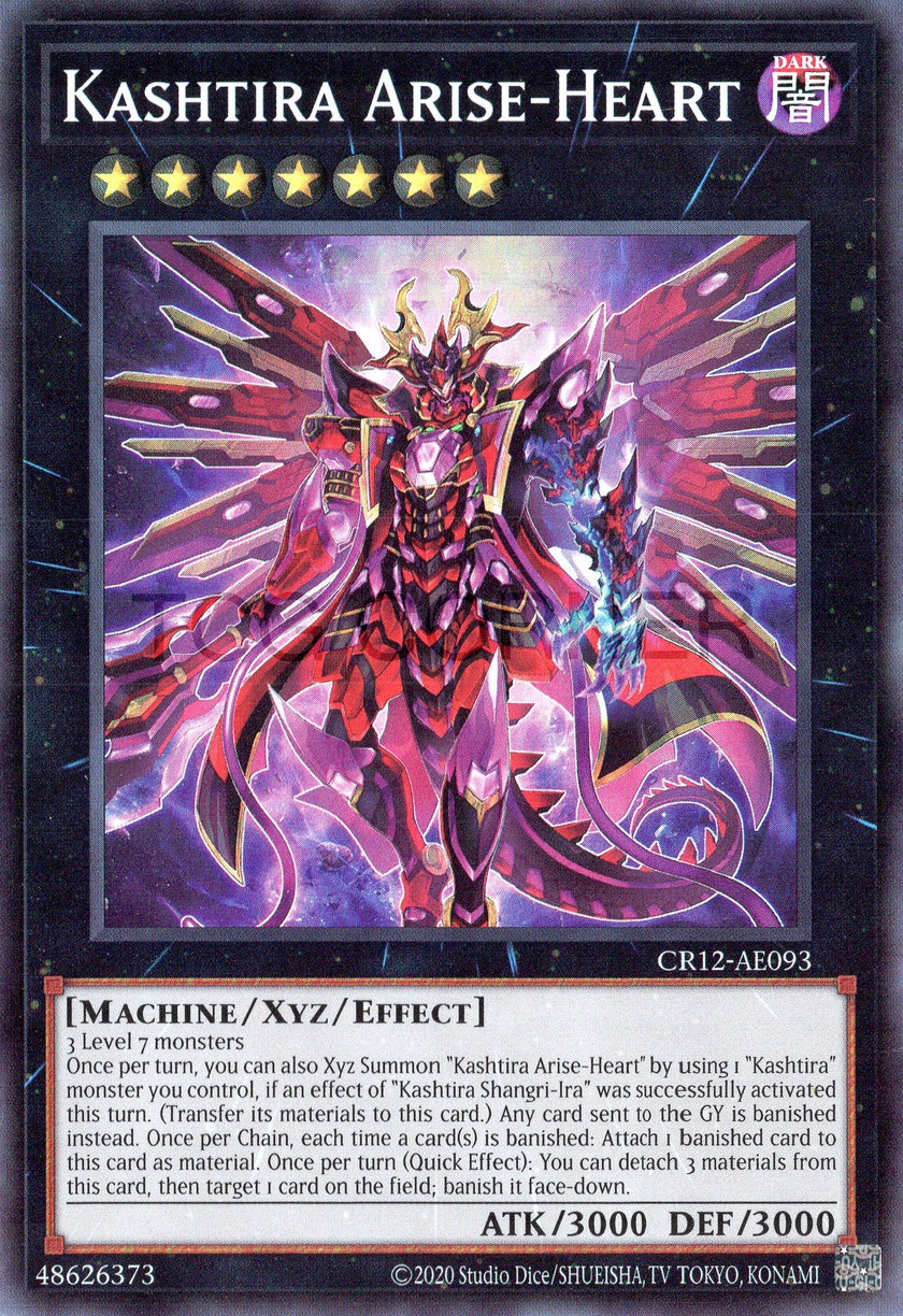 CR12-AE093 Kashtira Arise-Heart (SR)