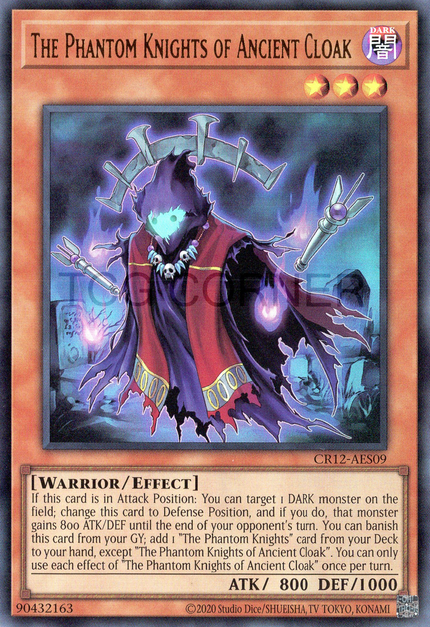 CR12-AES09 The Phantom Knights of Ancient Cloak (UR)