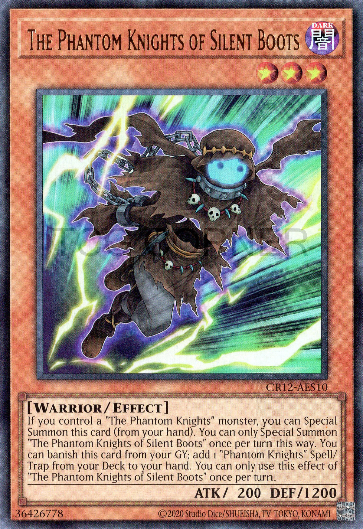 CR12-AES10 The Phantom Knights of Silent Boots (UR)