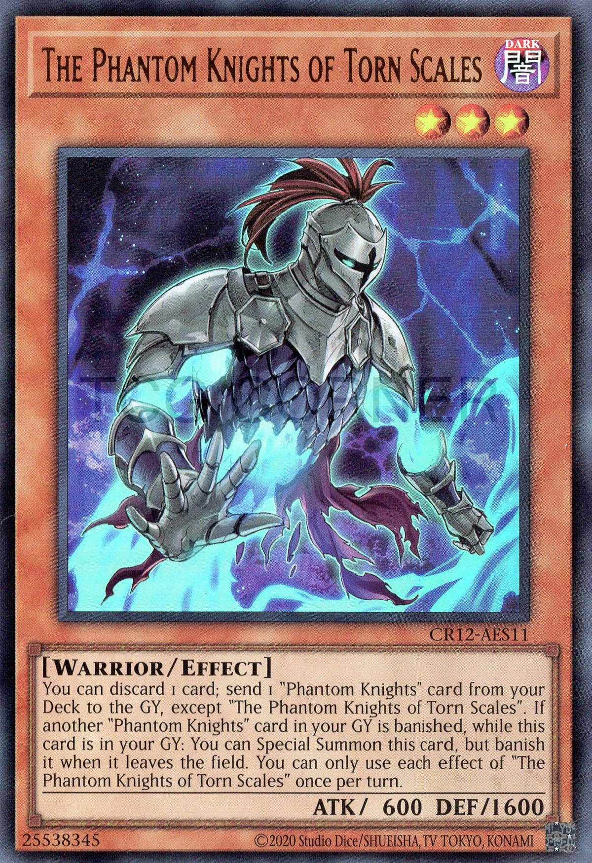 CR12-AES11 The Phantom Knights of Torn Scales (UR)