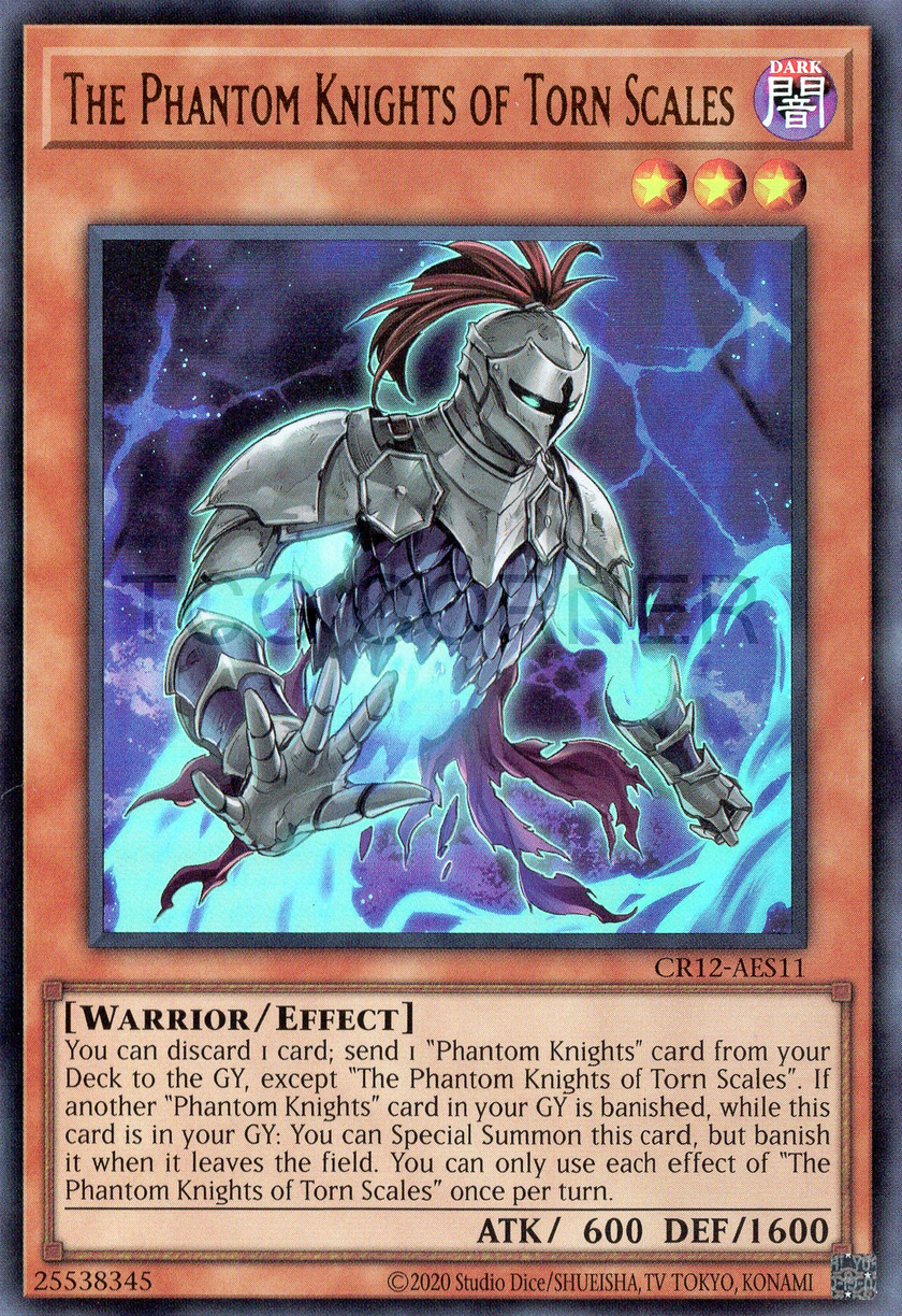 CR12-AES11 The Phantom Knights of Torn Scales (UR)