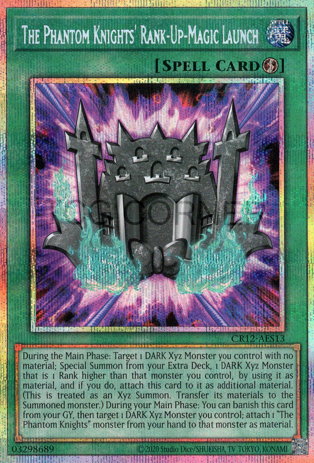 CR12-AES13 The Phantom Knights' Rank-Up-Magic Launch (PSER)