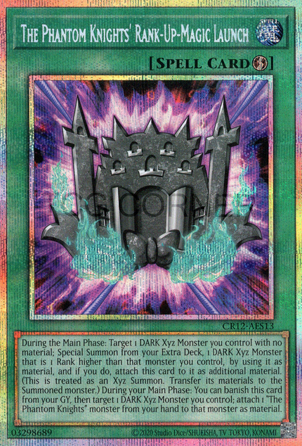 CR12-AES13 The Phantom Knights' Rank-Up-Magic Launch (PSER)