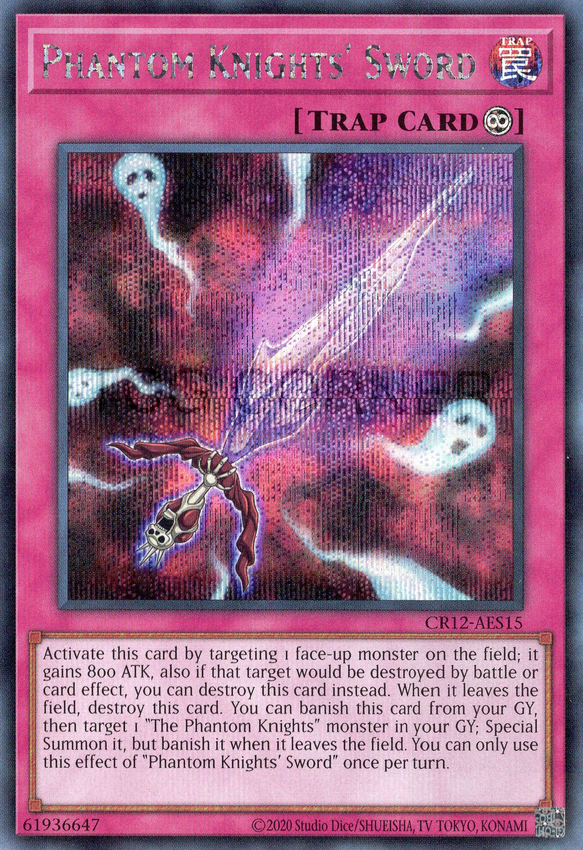 CR12-AES15 Phantom Knights' Sword (SER)