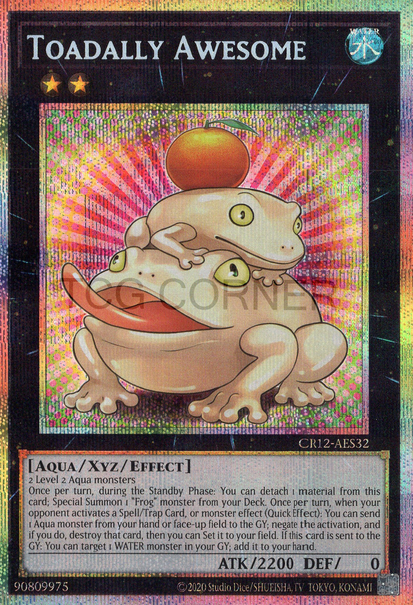 CR12-AES32 Toadally Awesome (PSER)