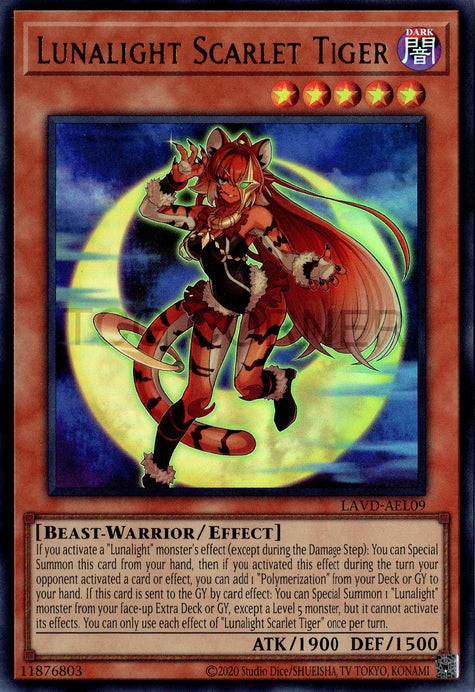 LAVD-AEL09 Lunalight Scarlet Tiger (UR)