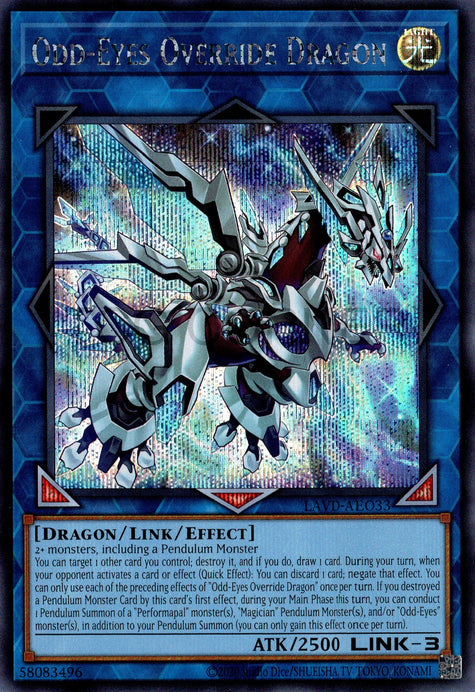 LAVD-AEO33 Odd-Eyes Override Dragon (SER)