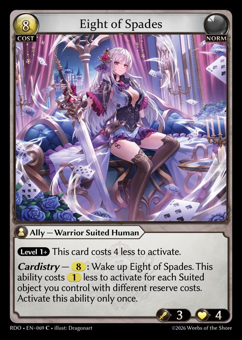 RDO-069 Eight of Spades (Common)