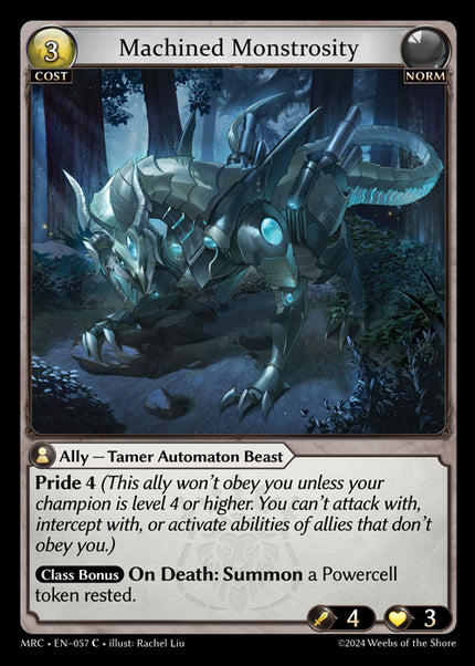 MRC-057 Machined Monstrosity (Common)