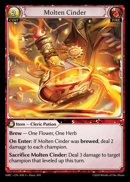 MRC-090 Foil-Molten Cinder (Uncommon)