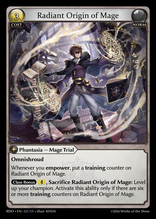RDO-121 Radiant Origin of Mage (Super Rare)