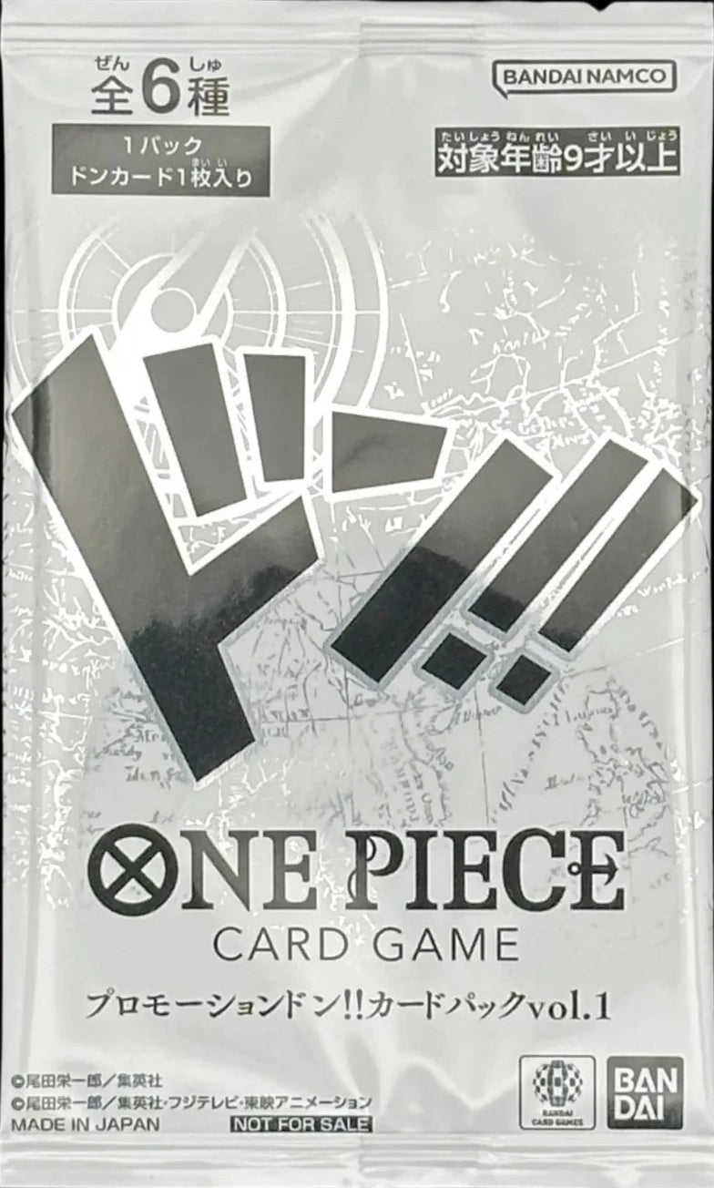 One Piece Card Game Promotion Don Card Pack vol.1 Japanese