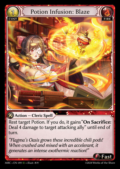 MRC-091 Potion Infusion: Blaze (Uncommon)