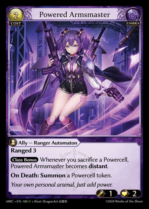MRC-185 Powered Armsmaster (Uncommon)