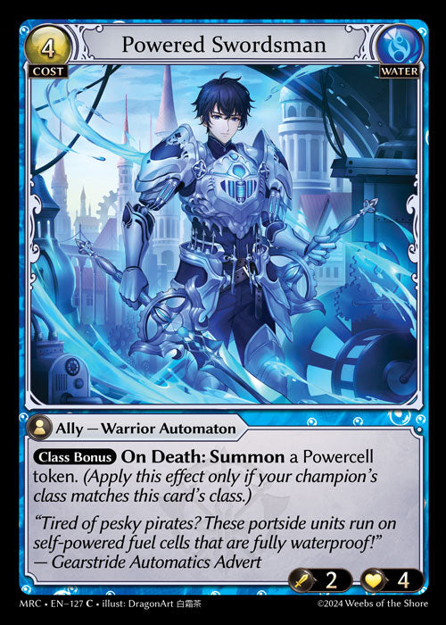 MRC-127 Powered Swordsman (Common)