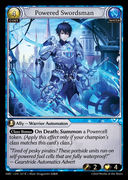 MRC-127 Powered Swordsman (Common)