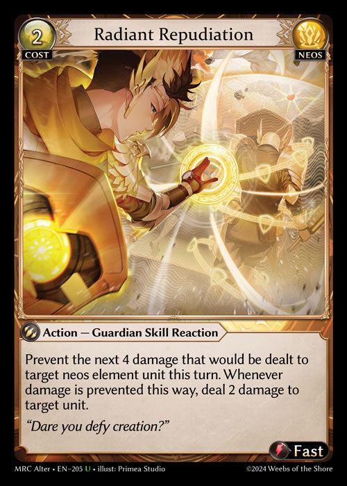 MRC Alter-205 Radiant Repudiation (Uncommon)