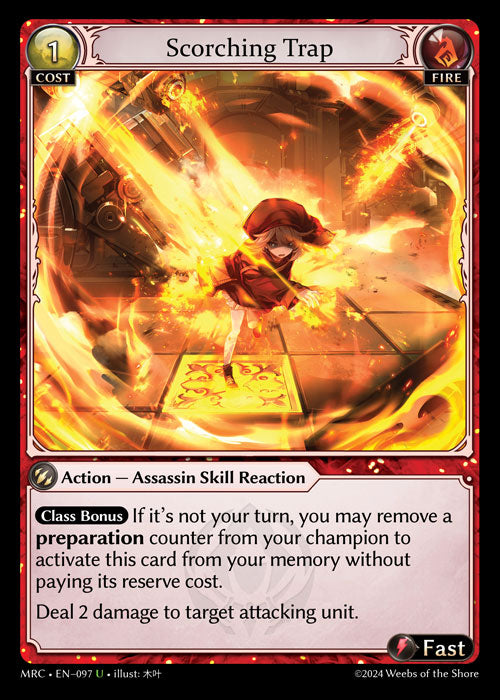 MRC-097 Scorching Trap (Uncommon)