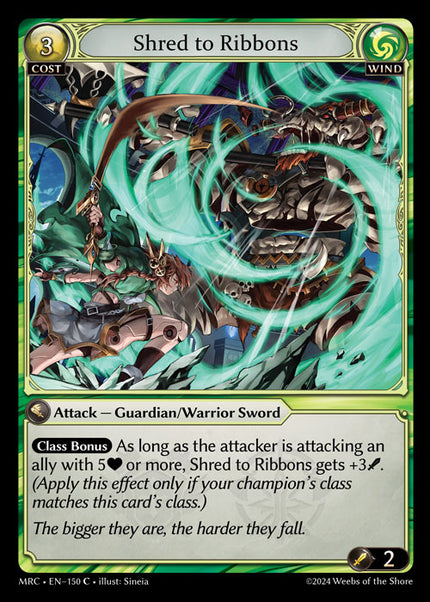 MRC-150 Shred to Ribbons (Common)