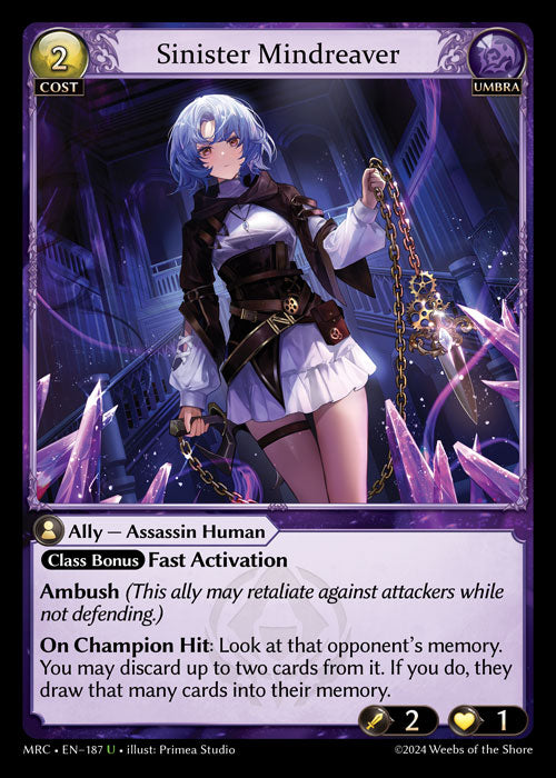 MRC-187 Sinister Mindreaver (Uncommon)