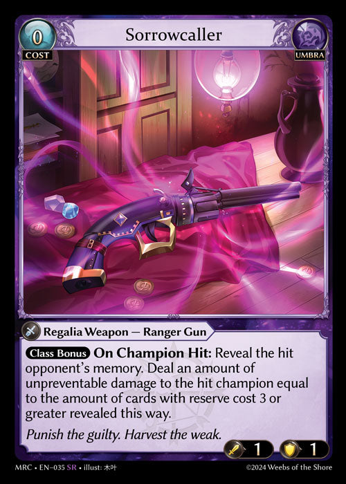 MRC-035 Sorrowcaller (Super Rare)