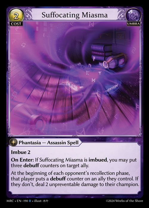 MRC-190 Suffocating Miasma (Rare)