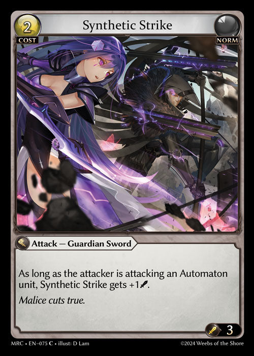 MRC-075 Foil-Synthetic Strike (Common)