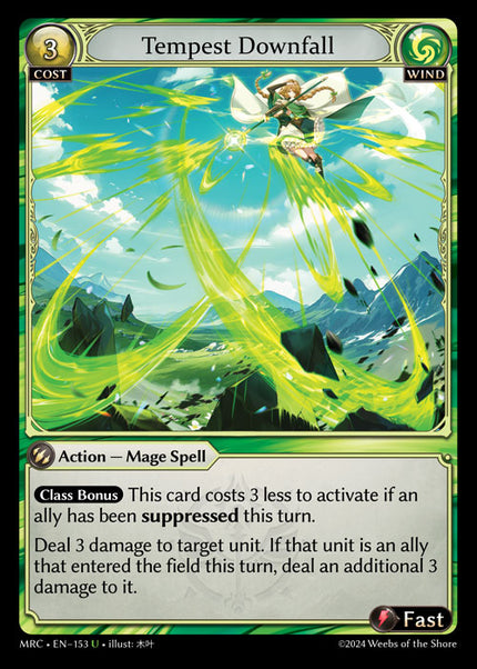 MRC-153 Tempest Downfall (Uncommon)