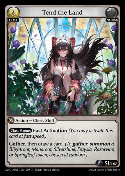 MRC Alter-209 Tend the Land (Uncommon)