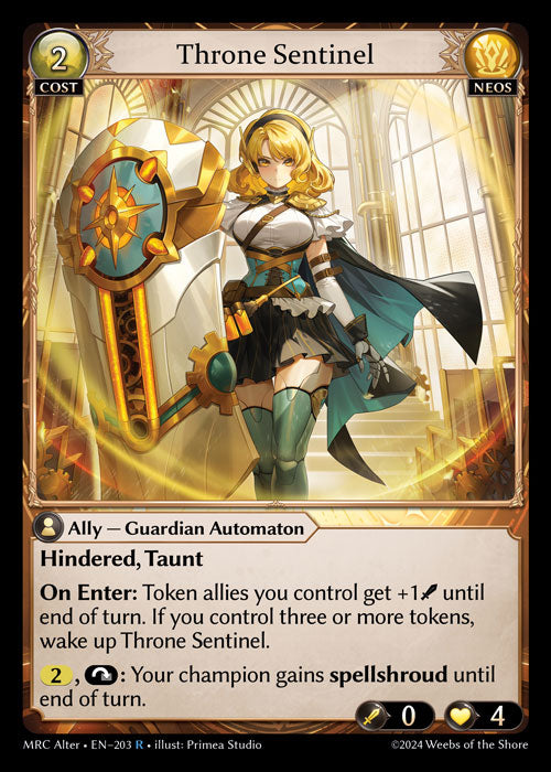 MRC Alter-203 Throne Sentinel (Rare)