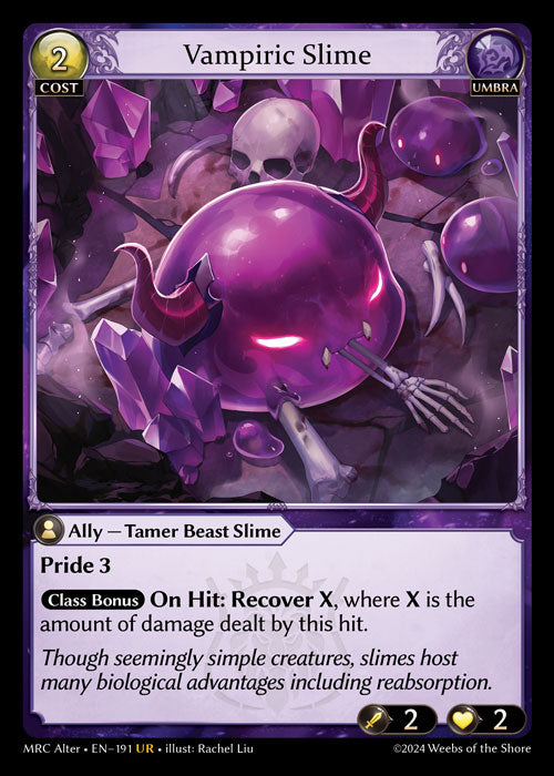 MRC Alter-191 Vampiric Slime (Ultra Rare)