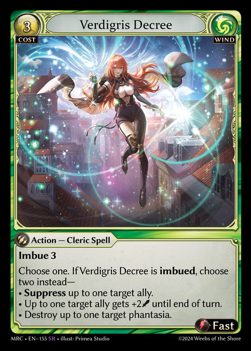 MRC-155 Verdigris Decree (Super Rare)