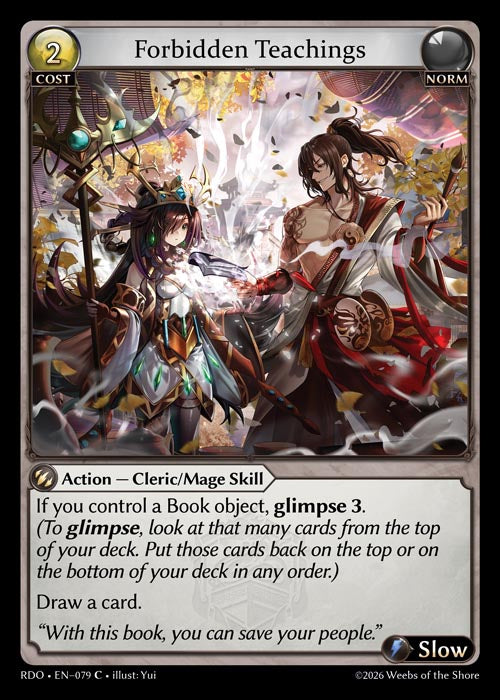 RDO-079 Forbidden Teachings (Common)