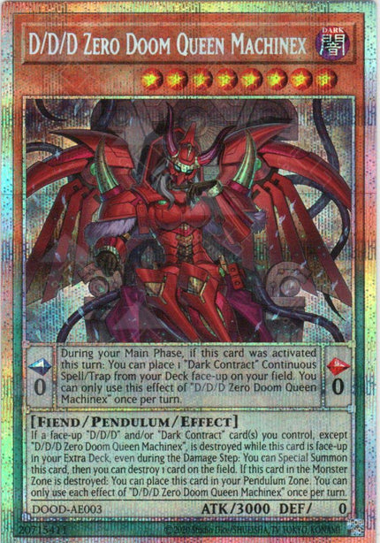 DOOD-AE003 D/D/D Zero Doom Queen Machinex (PSER)