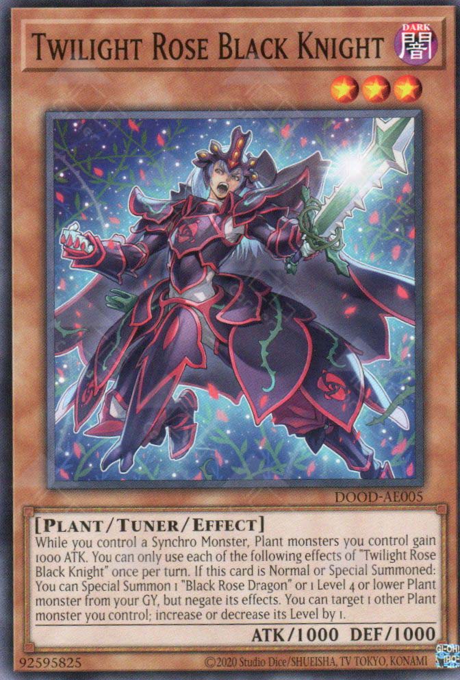 DOOD-AE005 Twilight Rose Black Knight (N)